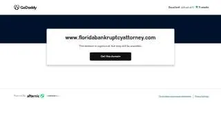 Floridas Bankruptcy Attorney of Lively website