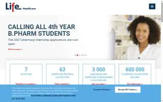 LIFE Home Health website