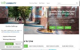 Living Wellness and Health website