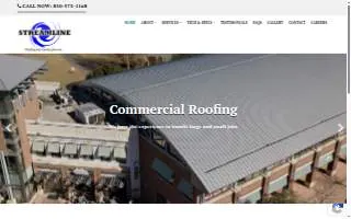 Streamline Roofing & Construction, Inc. website