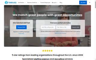 Thrivas Staffing Agency