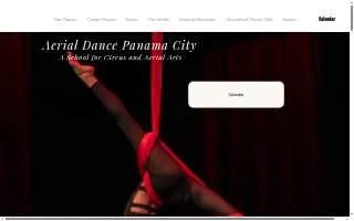 Aerial Dance Panama City website