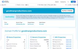 Goodman Productions