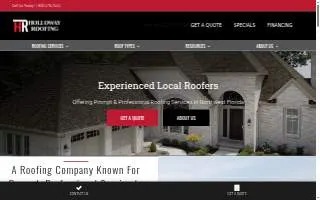 Holloway Roofing Unlimited Inc website