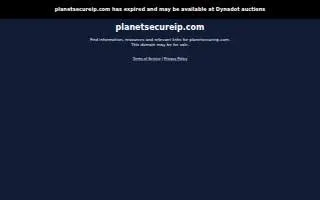Planet Secure IP website