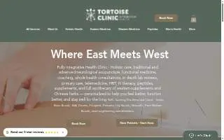 The Tortoise Clinic website