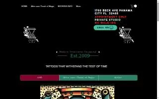 Time Piece Tattoos website