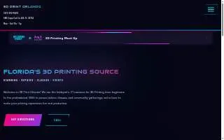 3D Print Orlando LLC of Maitland website