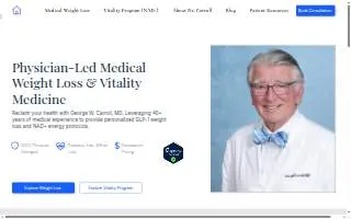 BeSlimMD Weight Loss of Maitland website