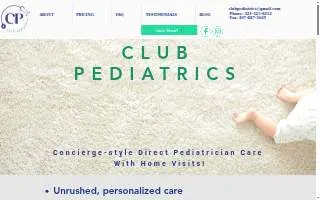 Club Pediatrics website