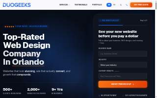 Duogeeks Web Design Orlando