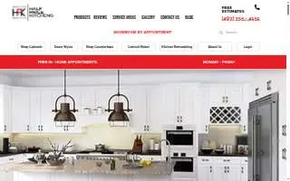 Half Price Kitchens of Maitland website