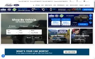Holler Ford website