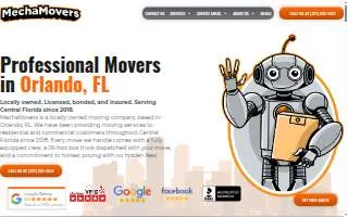 MechaMovers website