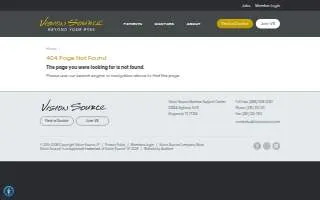 Vision Source Maitland website