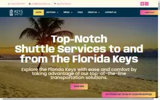 Keys Shuttle website