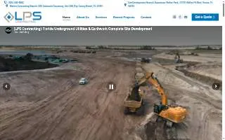 LPS Contracting website