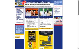 Golden Gate Traffic School website