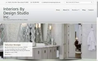Interiors by Design Studio, Inc website