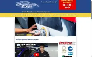 Atlantic Coast Collision of Margate website