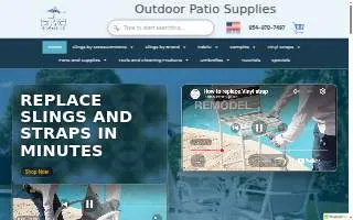 Outdoor Patio Supplies website