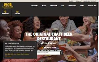 World of Beer website