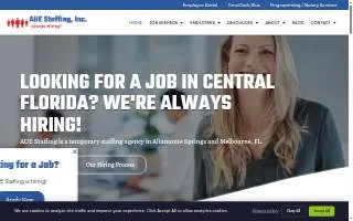 AUE Staffing, Inc. of Melbourne website