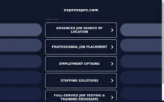 Express Employment Professionals of Melbourne website