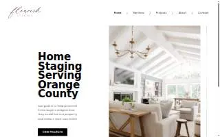 Flourish Staging and Design of Melbourne website