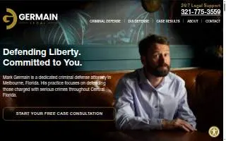 Germain Legal website