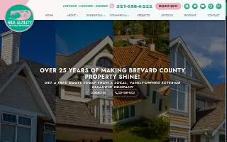 Hier Quality Roof Cleaning & Pressure Washing website
