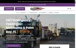 Imperial Towing website