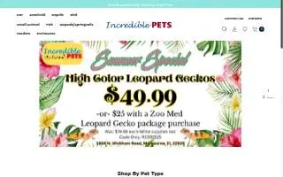 Incredible Pets Inc of Melbourne website