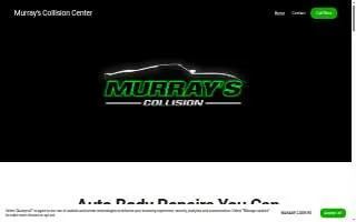 Murray's Collision Center website