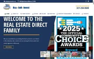 Real Estate Direct of Melbourne website