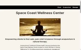 Space Coast Wellness Center of Melbourne website