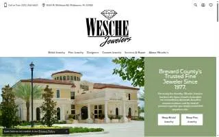 Wesche Jewelers of Melbourne website