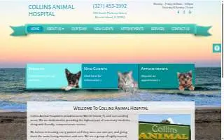 Collins Animal Hospital website