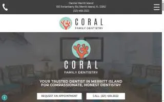 Coral Family Dentistry website