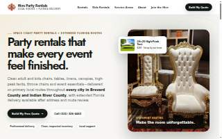 Hive party rentals