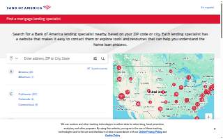 Mortgage, Bank of America
