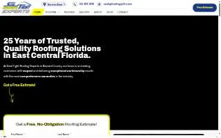 Seal Tight Roofing Experts website
