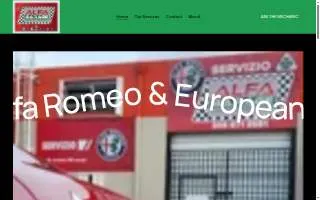 Alfa Garage Miami website