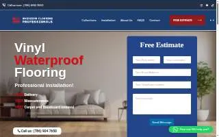 American Flooring Professionals of Miami website