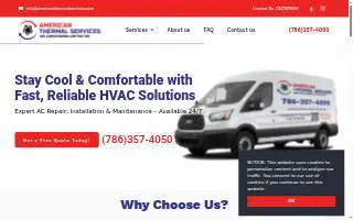 American Thermal Services website