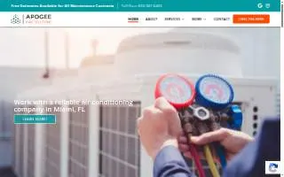 Apogee HVAC Solutions LLC website