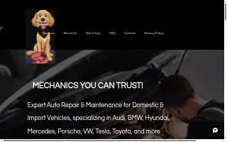 Auto Tech Import website