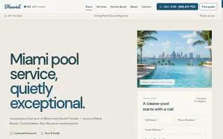 Blueviel of Miami Beach website