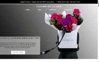 Fleurs De La Mer website