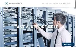 Miami Tech Support website
